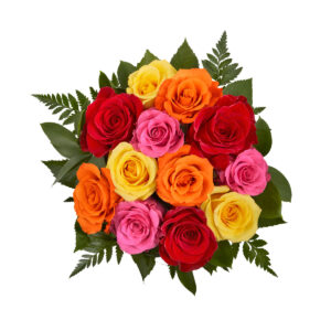 Bunch of 12 Mixed Roses